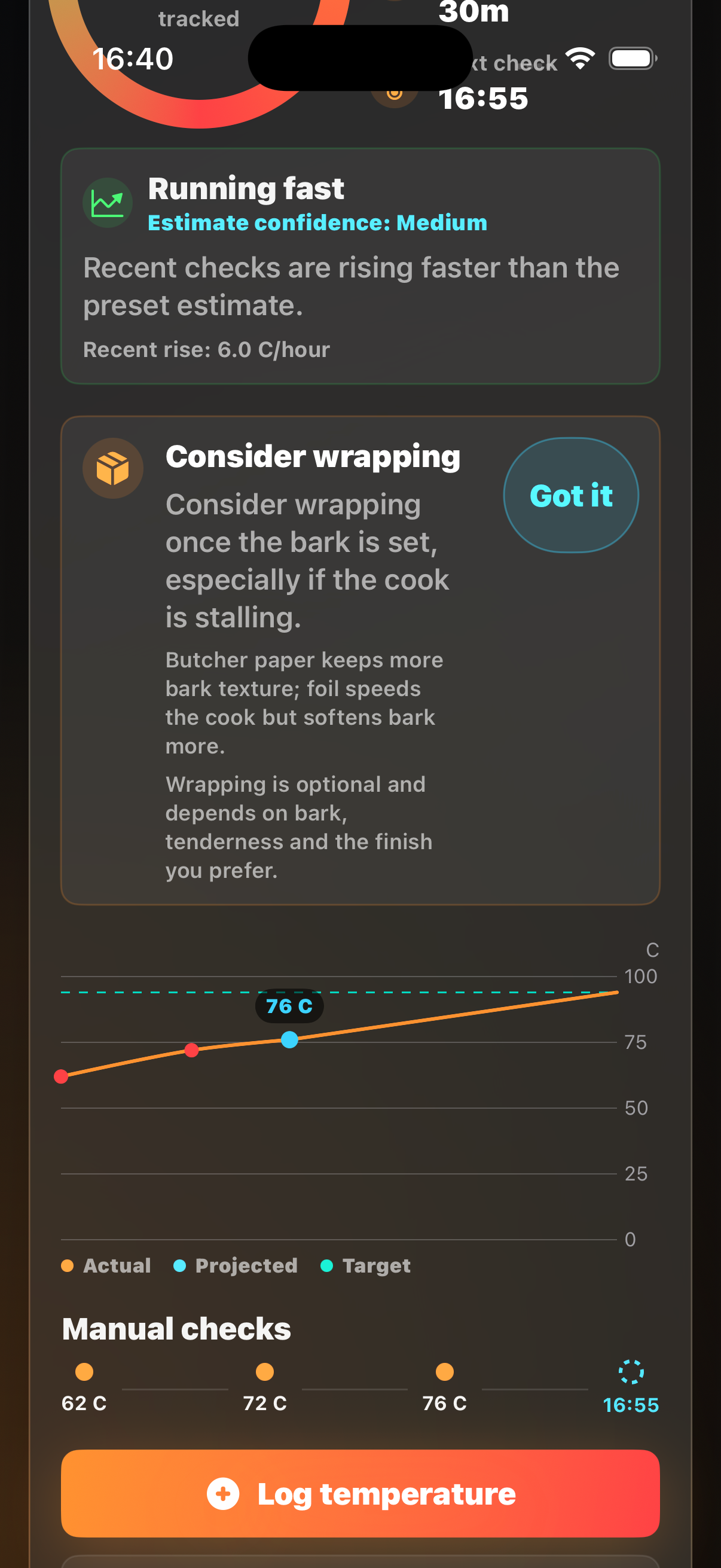 Wrap guidance screen in SmokeShow
